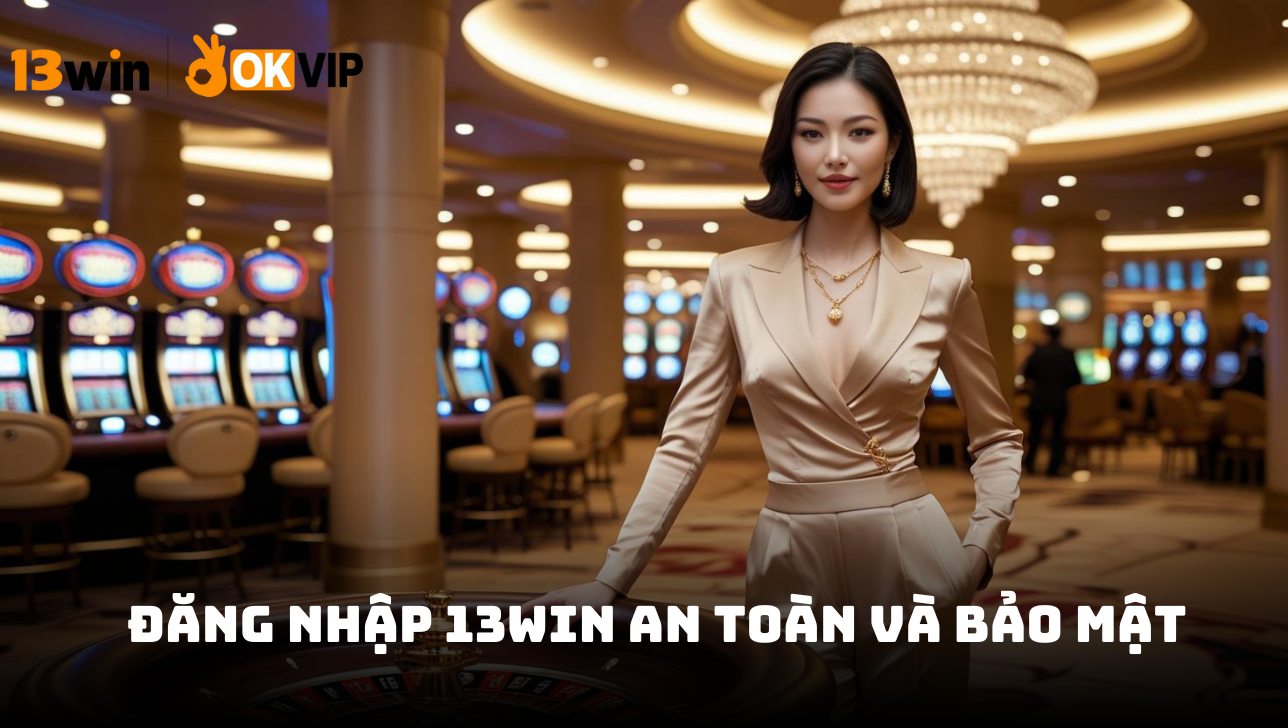 Hướng dẫn đăng nhập 13win nhanh chóng, đơn giản 2 Đăng nhập 13win an toàn và bảo mật